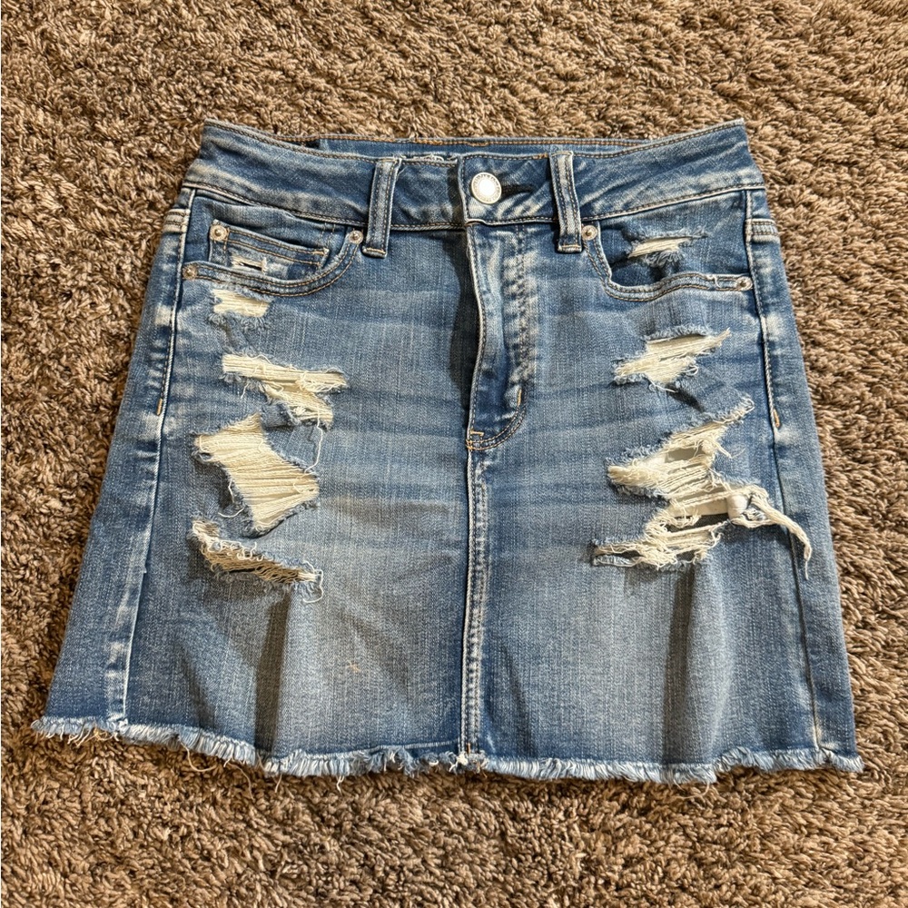 American Eagle denim skirt